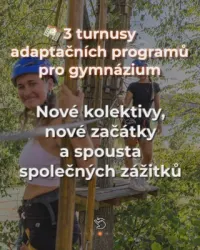 Příspěvek: 3 turnusy adaptačních programů pro gymnázium